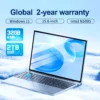 2025 New Laptop 15.6 Inch 32GB Ram DDR4 2TB SSD Windows 11/10 Notebook Pc Gamer Intel N5095 Office Computer Backlit Fingerprint
